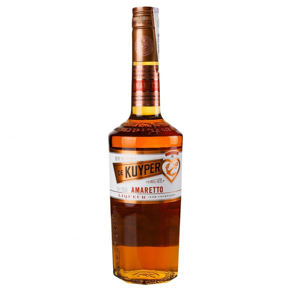 De Kuyper Ликер Amaretto Миндаль 07 л 30% (8710625500701) - зображення 1