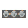 Livolo ZigBee 6 сенсоров (2-2-2) золото (VL-C702Z/C702Z/C702Z-13) - зображення 5