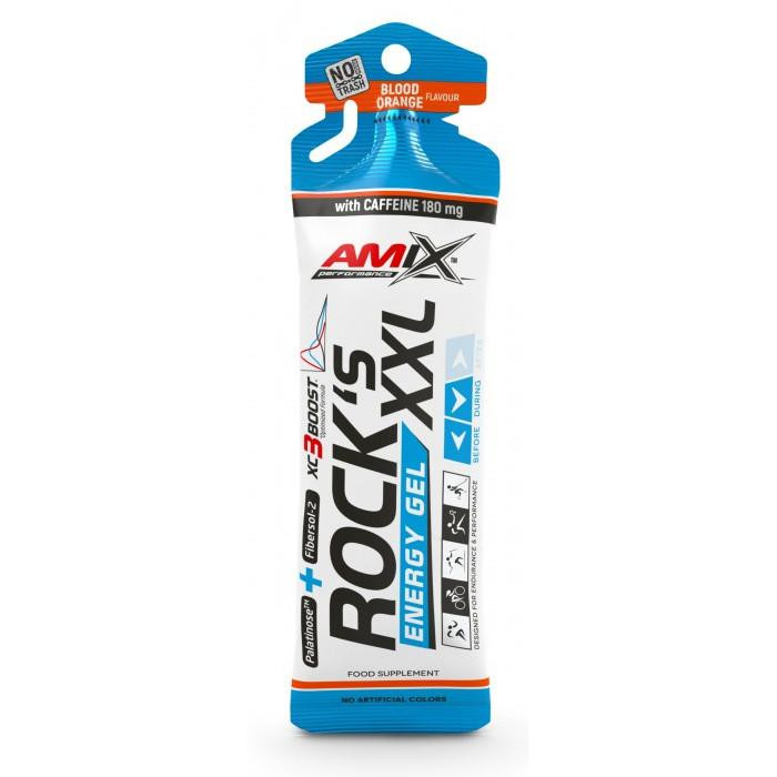 Amix Rock's Energy Gel XXL with caffeine 65 g /1 serving/ Blood Orange - зображення 1