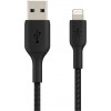 Belkin USB 2.0 AM to Lightning 1m black (CAA002BT1MBK) - зображення 2