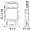 Horoz Electric LED прожектор  PROPORT, 20W, 1450Lm, 6400K (068-015-0020-010) - зображення 4