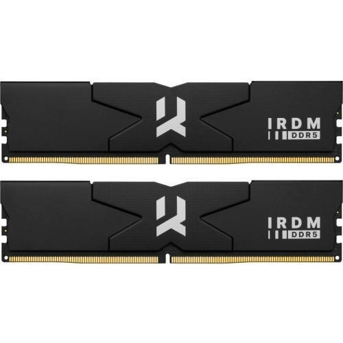 GOODRAM 32 GB (2x16GB) DDR5 6400 MHz IRDM Black (IR-6400D564L32S/32GDC) - зображення 1