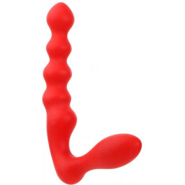   Dream toys Анальный стимулятор PURRFECT SILICONE BUTT PLUG, RED (DT20824)