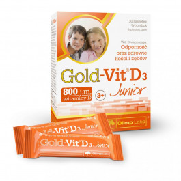   Olimp Labs Gold Vit D3 junior 30 саше, малина