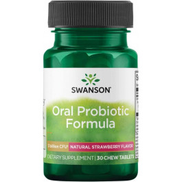   Swanson Oral Probiotic Formula (3 млрд КУО Blis K12®) 21.25 mg 30 tabs