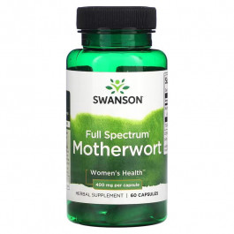   Swanson Full Spectrum Motherwort 400 mg 60 Capsules