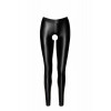 Noir Handmade F304 Taboo wetlook leggings with open crotch and bum XXL (SX0265) - зображення 4