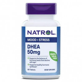   Natrol Дегидроэпиандростерон, , 50мг, 60 таблеток, (NTL-16106)