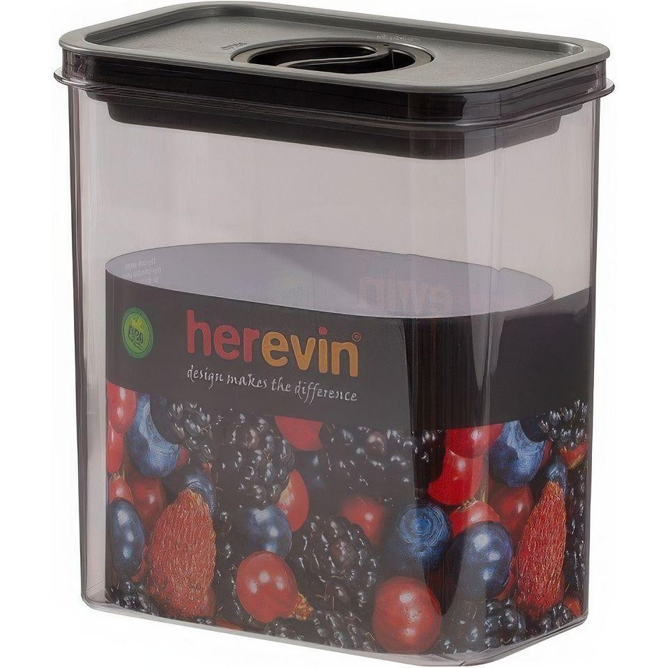 Herevin Canister-Vacuum Lid-Black 1.8л (161184-012) - зображення 1