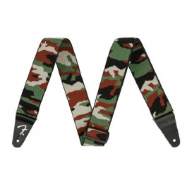   Fender Ремень для гитары STRAP 2" WEIGHLESS CAMO WDLAND