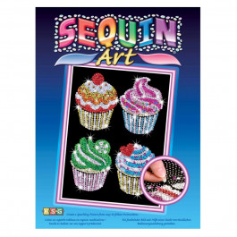   Sequin Art BLUE Cupcakes (SA1130)