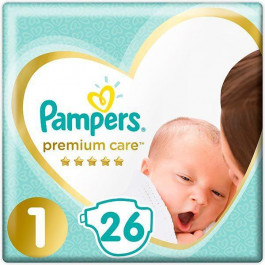   Pampers Premium Care 1 Newborn, 26 шт.