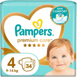   Pampers Premium Care 4, 34 шт