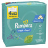 Pampers Детские Влажные Салфетки Fresh Clean 4х52 шт (8001841077949) - зображення 6