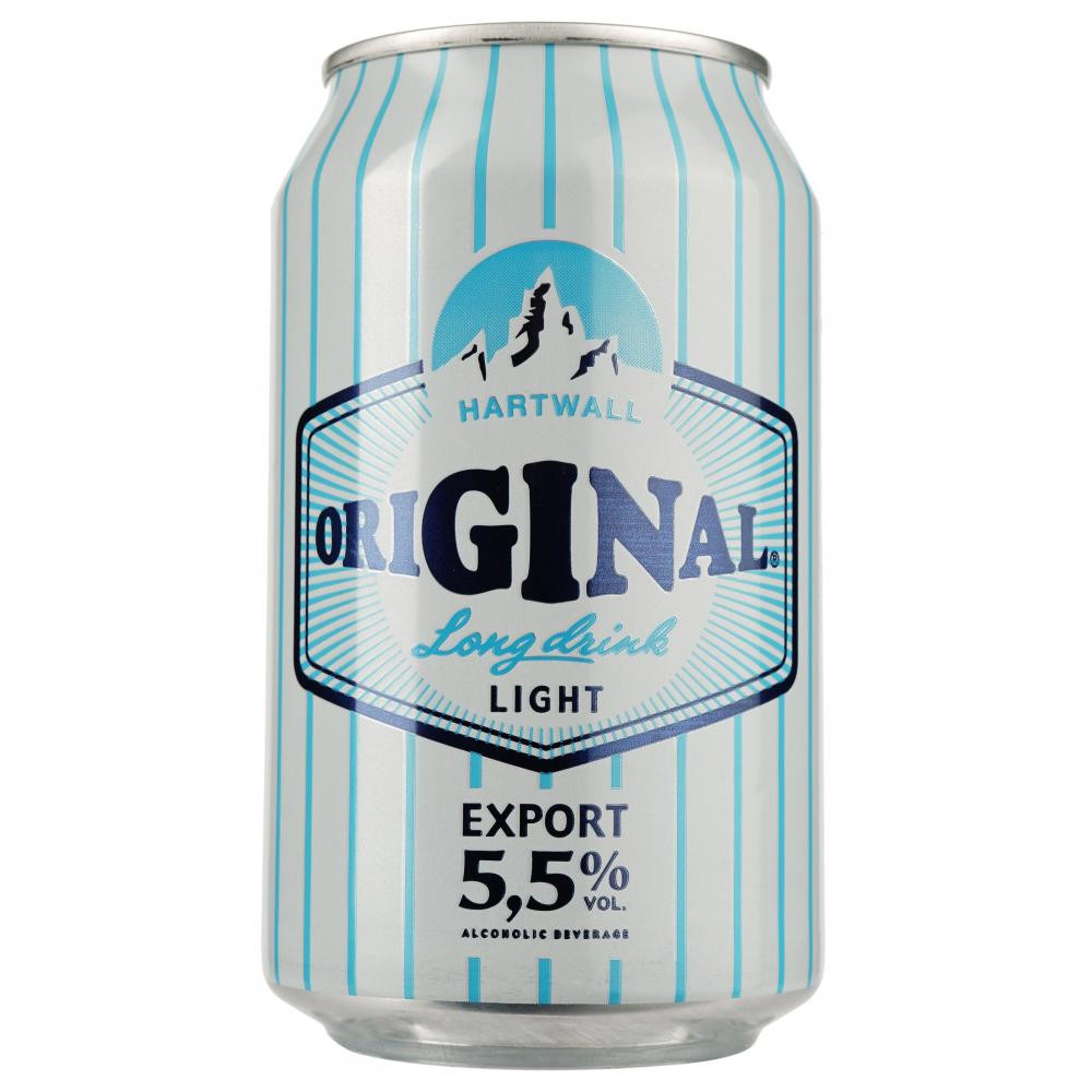 Long Drink Напій слабоалкогольний  Gin Light, 0,33 л (6413600058588) - зображення 1