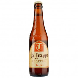   La Trappe Пиво  Tripel, світле, 7,7%, 0,33 л (601256) (8711406995358)