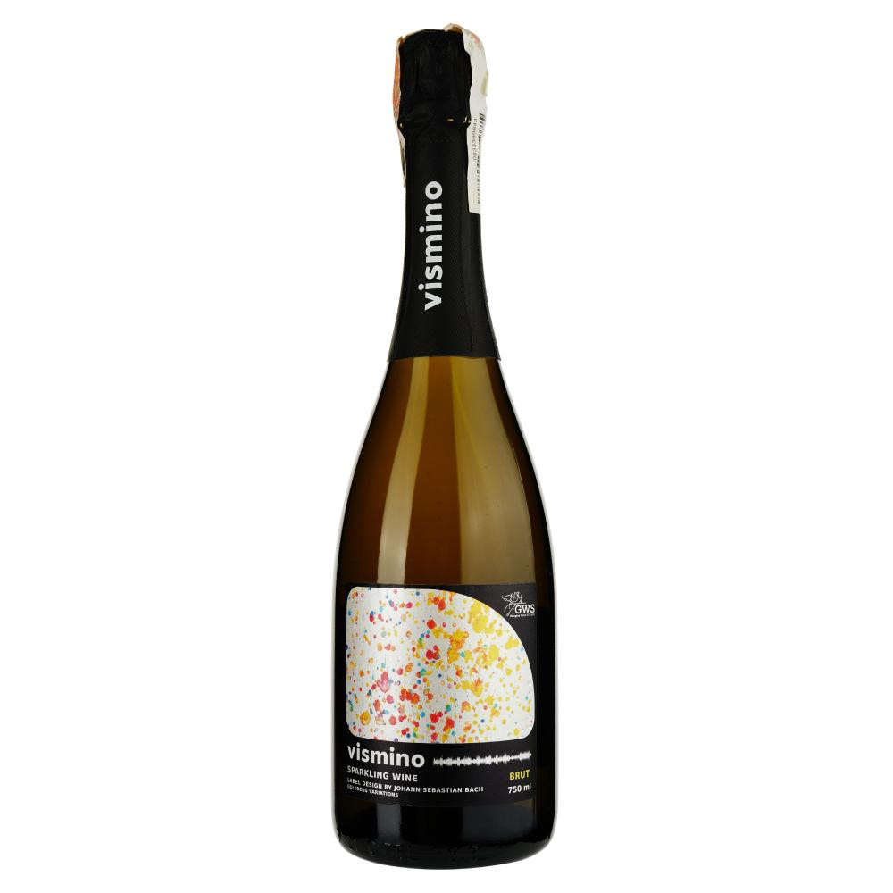 Vismino Ігристе вино  Sparkling semi sweet, біле, напівсолодке, 12%, 0,75 л (4860004074003) - зображення 1