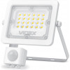 VIDEX Led прожектор 10w 5000K  с датчиком движения и освещения белый VL-F2e105W-S - зображення 4