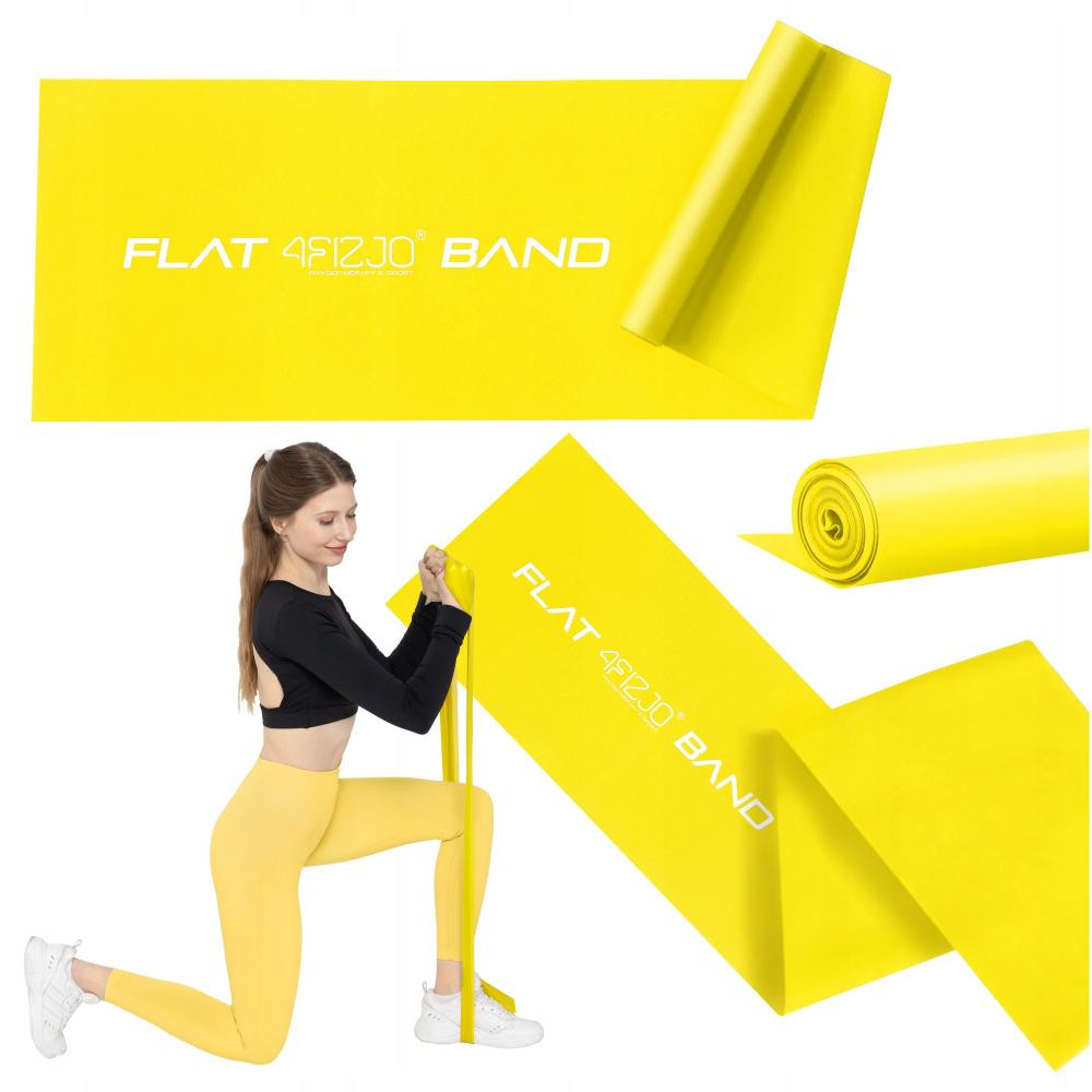 4FIZJO 4FJ0003 Flat Band 200х15 cм 1-2 кг Yellow (P-5907222931639) - зображення 1