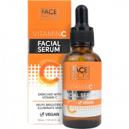   Face Facts Сироватка для обличчя  Vitamin C Facial Serum З вітаміном С 30 мл (5031413919523)