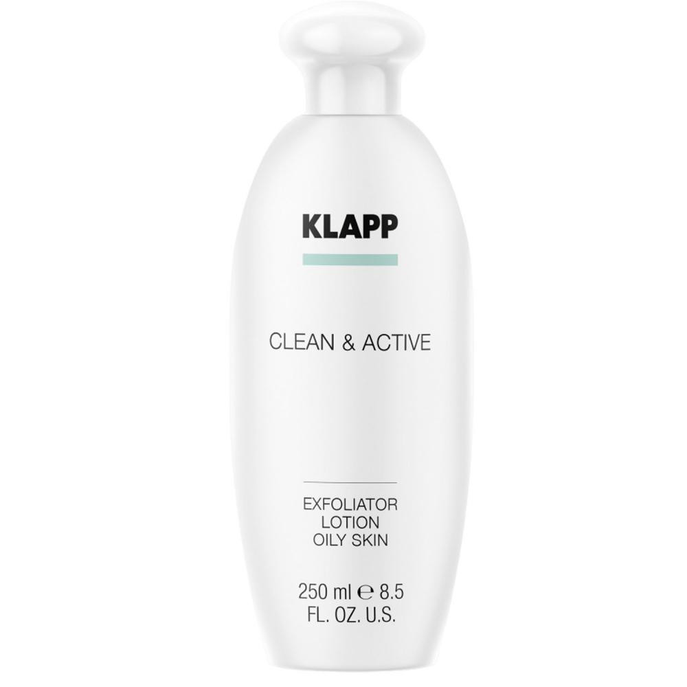 Klapp Тонік-пілінг для жирної шкіри  Clean & Active Exfoliator Oily Skin 250 мл (4250094946296) - зображення 1