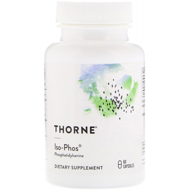 Thorne Фосфатидилсерин (Iso-Phos), , 60 капсул (THR-71502) - зображення 1