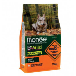   Monge Bwild Grain Free Adult All Breed with Duck 2,5 кг (70004732)