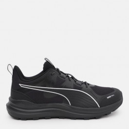   PUMA Чоловічі кросівки для бігу  Reflect Lite Trail 37944006 42 (8UK) 27 см  Black-Cool Dark Gray- Silver