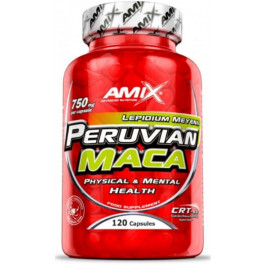   Amix Peruvian MACA 750 мг Перуанська Мака 120 веган капсул