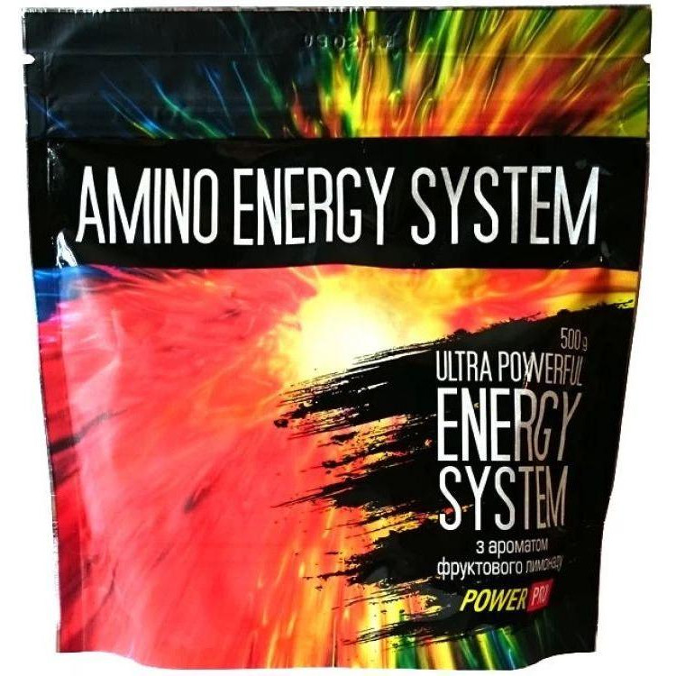 Power Pro Amino Energy System 500 g /50 servings/ Фруктовый лимонад - зображення 1