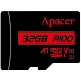   Apacer 32 GB MicroSDHC UHS-I Class 10 (AP32GMCSH10UB-RA)