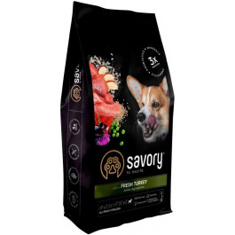   Savory All Breed Sterilised rich in FreshTurkey 12 кг (31515)