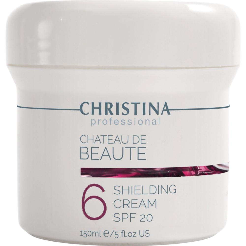 CHRISTINA Защитный крем  Chateau de Beaute Shielding Cream SPF 20 150 мл (7290100364840) - зображення 1