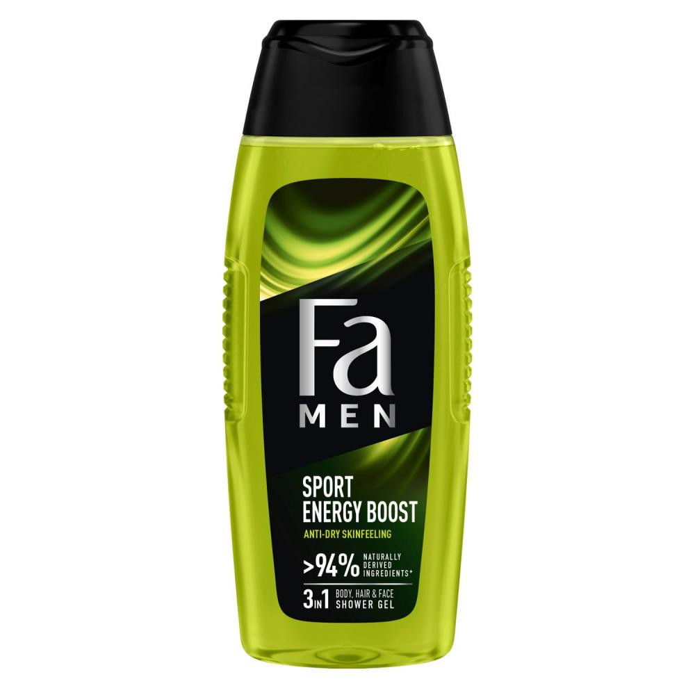 Fa Men Double Power Boost Sport 400 ml Гель для душа (9000100781374) - зображення 1