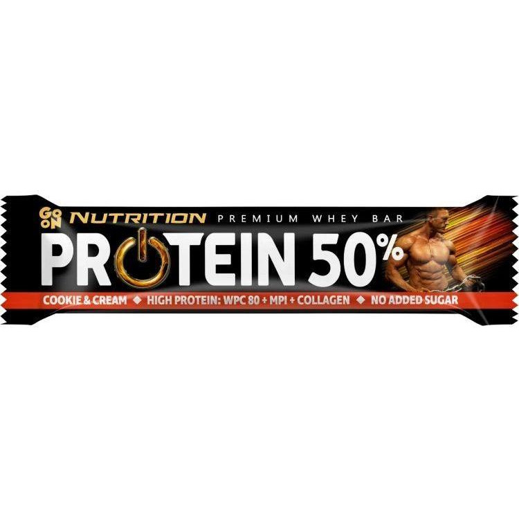 Go On Nutrition Protein Bar 50% 40 g Cookie Cream - зображення 1