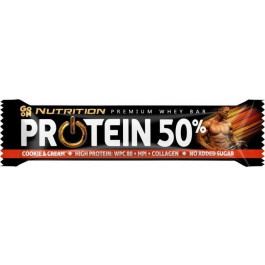   Go On Nutrition Protein Bar 50% 40 g Cookie Cream