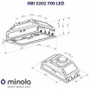 Minola HBI 5202 BL 700 LED - зображення 10