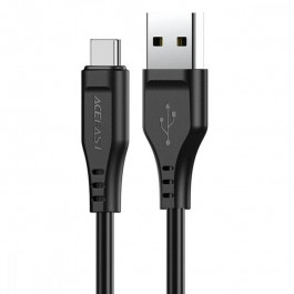   Acefast C3-04 USB-A to USB-C 1.2m Black (AFC3-04B)