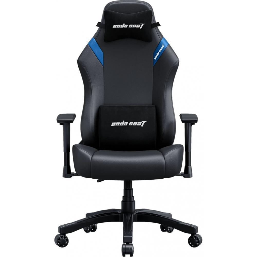 Anda Seat Luna L Black/Blue PVC (AD18-44-BS-PV) - зображення 1