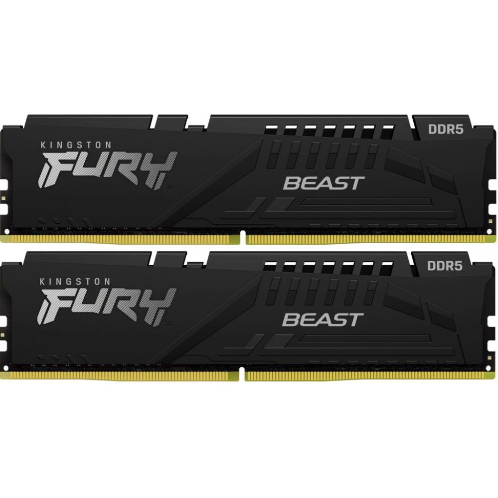 Kingston FURY 16 GB (2x8GB) DDR5 6000 MHz Beast (KF560C30BBK2-16) - зображення 1