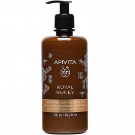   Apivita Гель для душа  Royal Honey с эфирными маслами 500 мл (5201279074616)