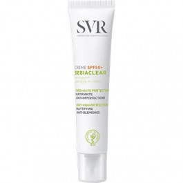   Laboratoires SVR Сонцезахисний крем для обличчя  Sebiaclear SPF 50 Cream Матуючий 50 мл (3662361002382)