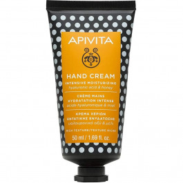   Apivita Hand Care Hyaluronic Acid & Honey зволожуючий крем для рук з медом 50 мл (5201279073343)