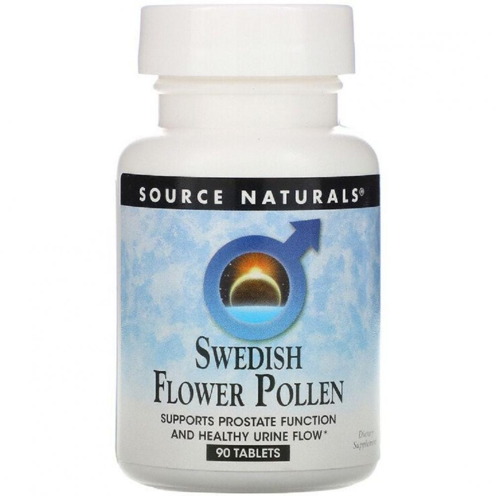 Source Naturals Swedish Flower Pollen, 90 Tab - зображення 1