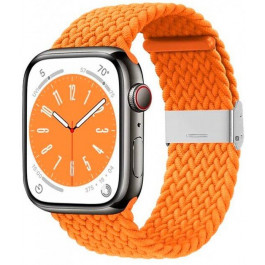   Drobak Ремінець  Braided Solo Loop для Apple Watch All Series 42/44/45/49 mm Orange (898912)