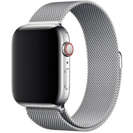   Drobak Ремінець  Milanese Loop для Apple Watch All Series 41/40/38mm Silver (191939)