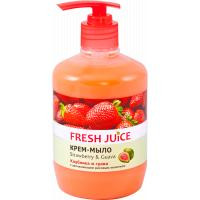 Fresh Juice Крем-мыло  Strawberry&Guava 460 мл (4823015921070) - зображення 1