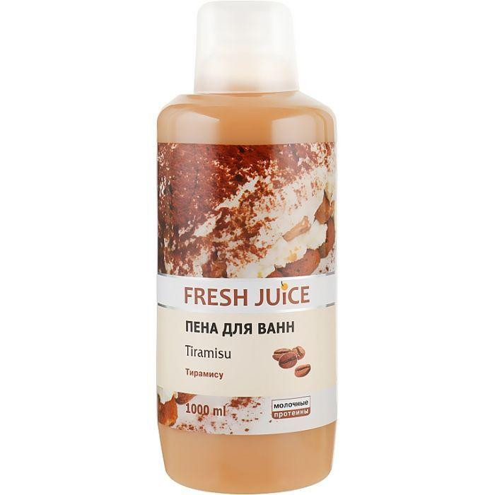 Fresh Juice Пена для ванн  Tiramisu 1000 мл (4823015923159) - зображення 1