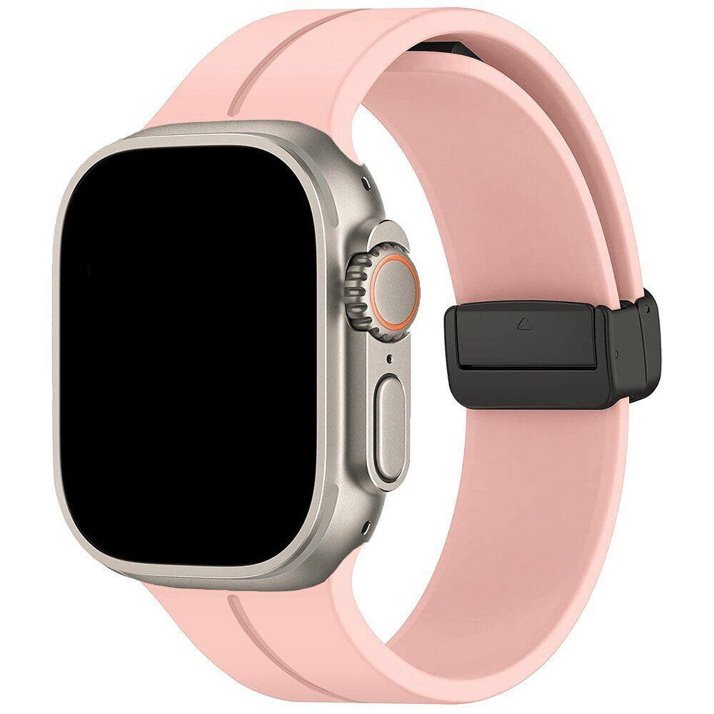 XoKo Ремінець  з магнітною пряжкою для Apple Watch 38/40/41 мм Pink (XK-MGT-38PN) - зображення 1