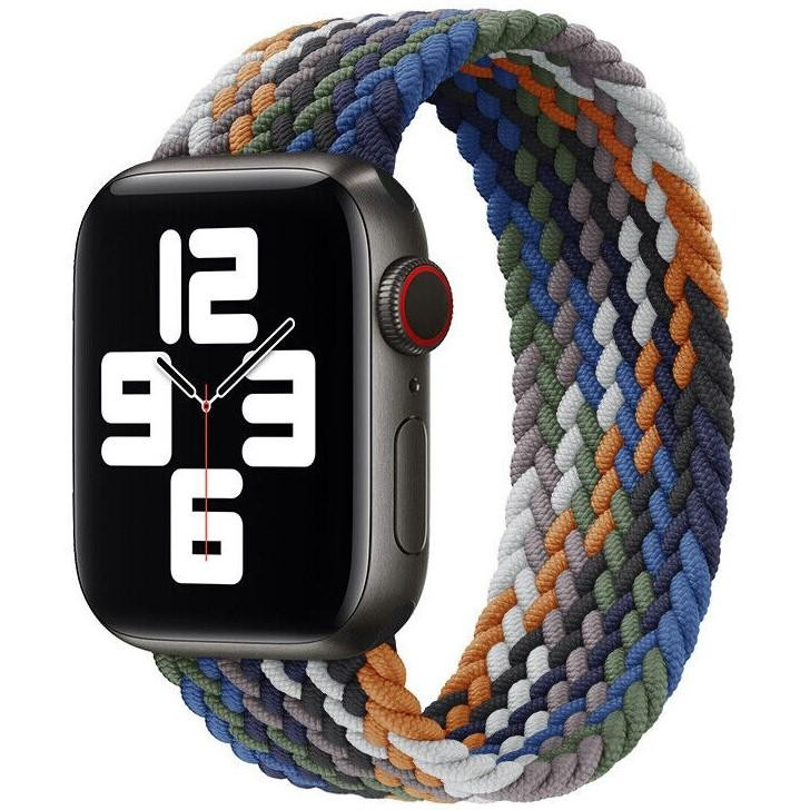 Drobak Ремінець  Braided Solo Loop для Apple Watch All Series 38/40/41 mm Comouflage Multin (191990) - зображення 1